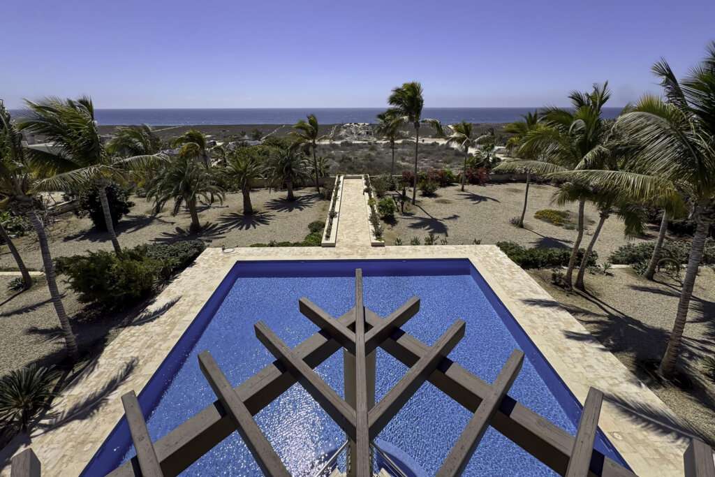 Cabo Luxury Todos Santos-General Just one row from the beach, this striking diamond-shaped residence offers panoramic ocean for sale