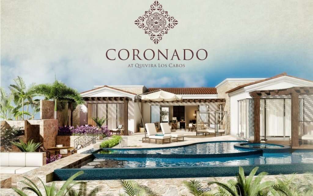 Cabo Luxury Coronado The stunning beauty of Quivira Los Cabos and the promise of a simple yet sophisticated lifestyle that offers access to the award-winning Quivira Golf Club, custom residences in a landscape where desert and ocean meet, and a place where your privacy and your family's well-being are guaranteed, are reasons enough for many to want to call Quivira their home.The homes at Coronado have a rich and inviting feel throughout.These single story residences will offer endless opportunities to sit and enjoy unobstructed ocean and golf course for sale