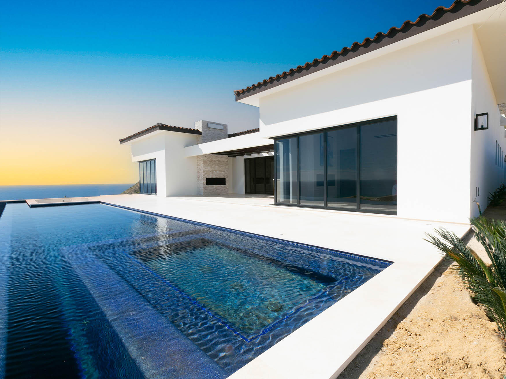 Cabo Luxury Copala Lot 40 is a stunning two-story residence featuring dual primary suites on the upper level, offering expansive Pacific Ocean – Lot 40 Cielo Marbella, Pacific, BS